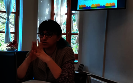 EYESS-Projektleiterin Layla Mousa von der italienischen Sportorganisation UISP