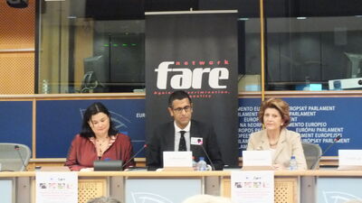 Eröffnung der FARE Konferenz im Europäischen Parlament