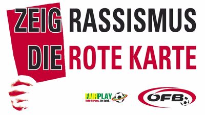 Zeig Rassismus die Rote Karte