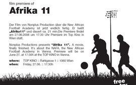 Afrika 11 Filmpremiere
